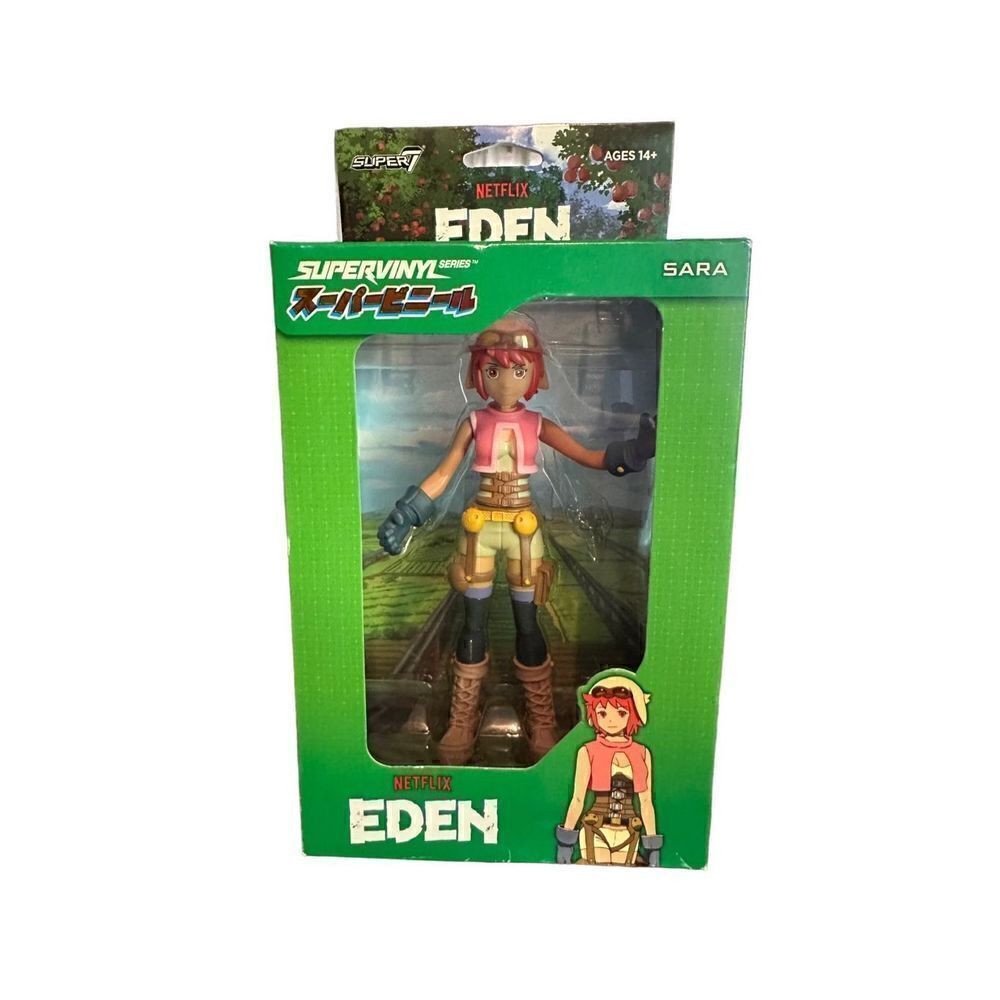 Super7 Eden Sara Figure 6" Vinyl Supervinyl Netflix Series New